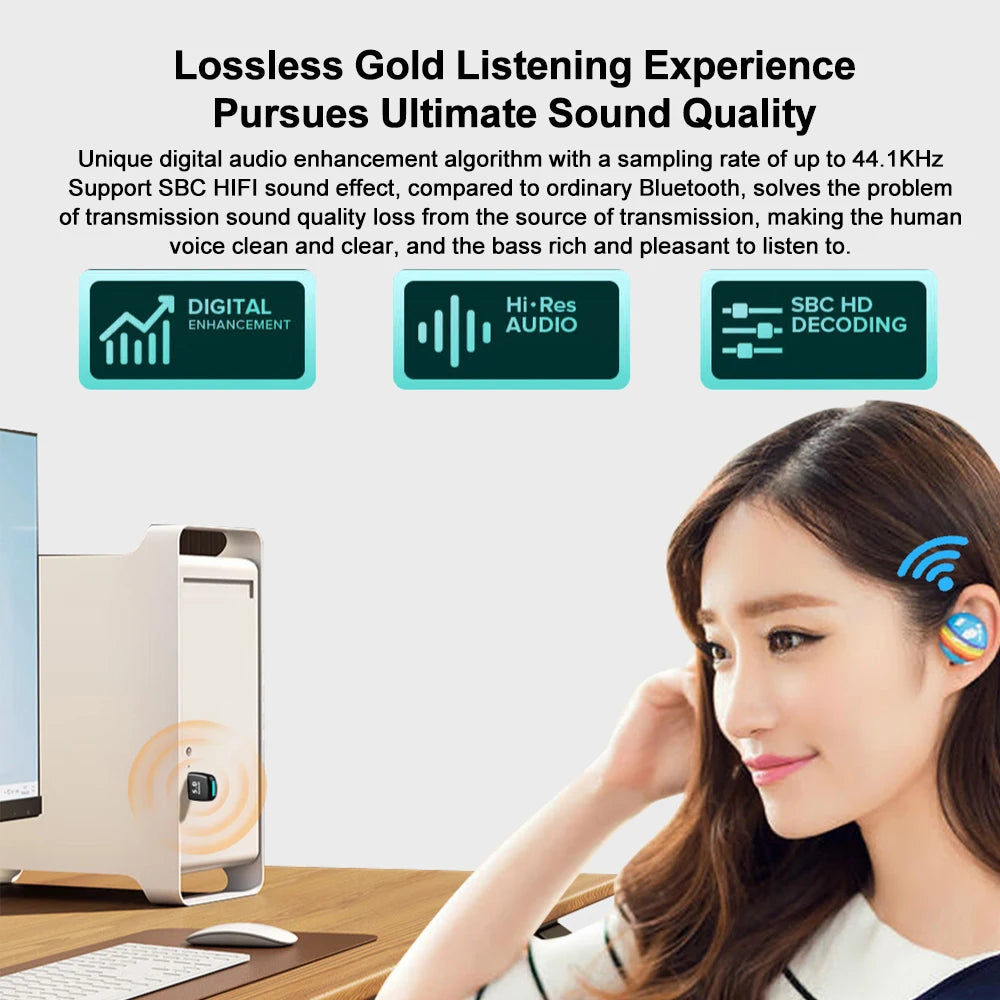 ADAPTATEUR USB BLUETOOTH 5.4