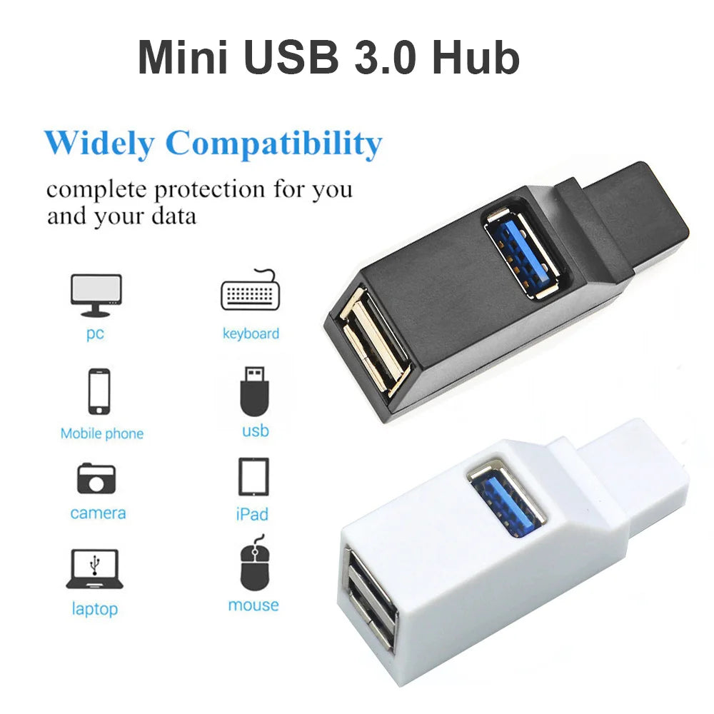 Hub USB 3.0 Répartiteur 3 Port Haute Vitess