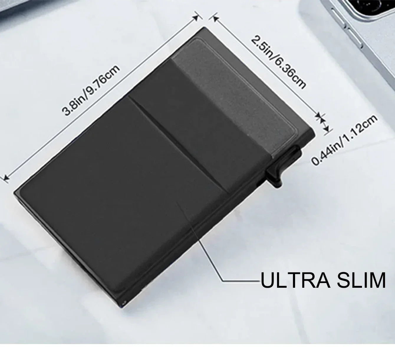 Porte-carte intelligent RFID COMPACT ET SÉCURISÉ