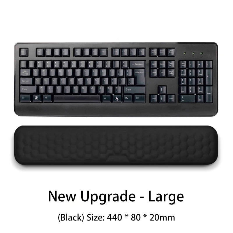 Repose poignets ergonomique en mousse à mémoire de forme clavier et souris