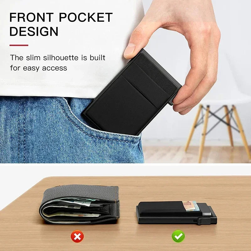 Porte-carte intelligent RFID COMPACT ET SÉCURISÉ