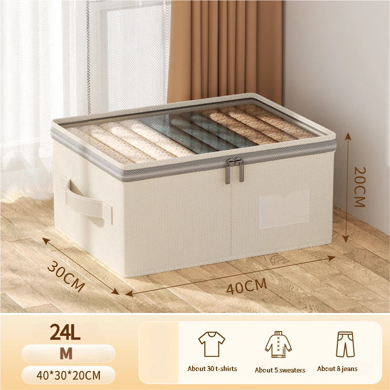 Boite de rangement pliable grande capacité