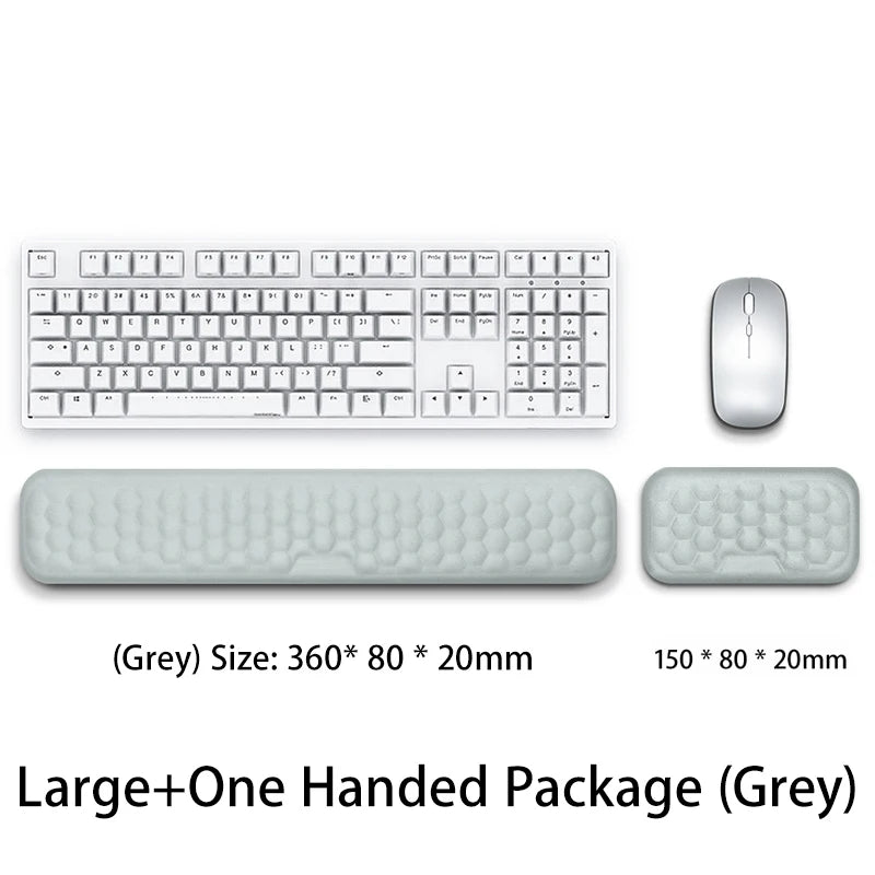 Repose poignets ergonomique en mousse à mémoire de forme clavier et souris