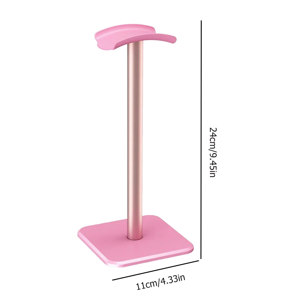 Support de casque en aluminium Design moderne pour bureau organisé