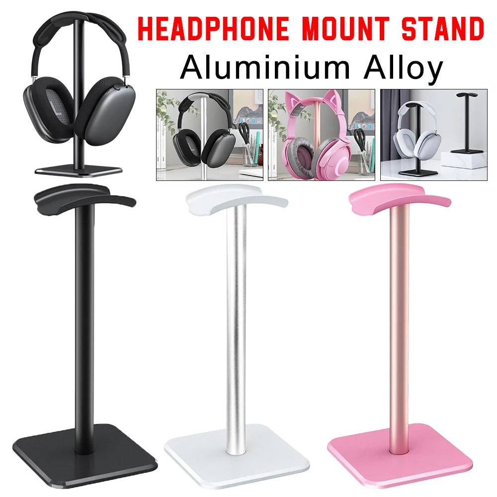 Support de casque en aluminium Design moderne pour bureau organisé