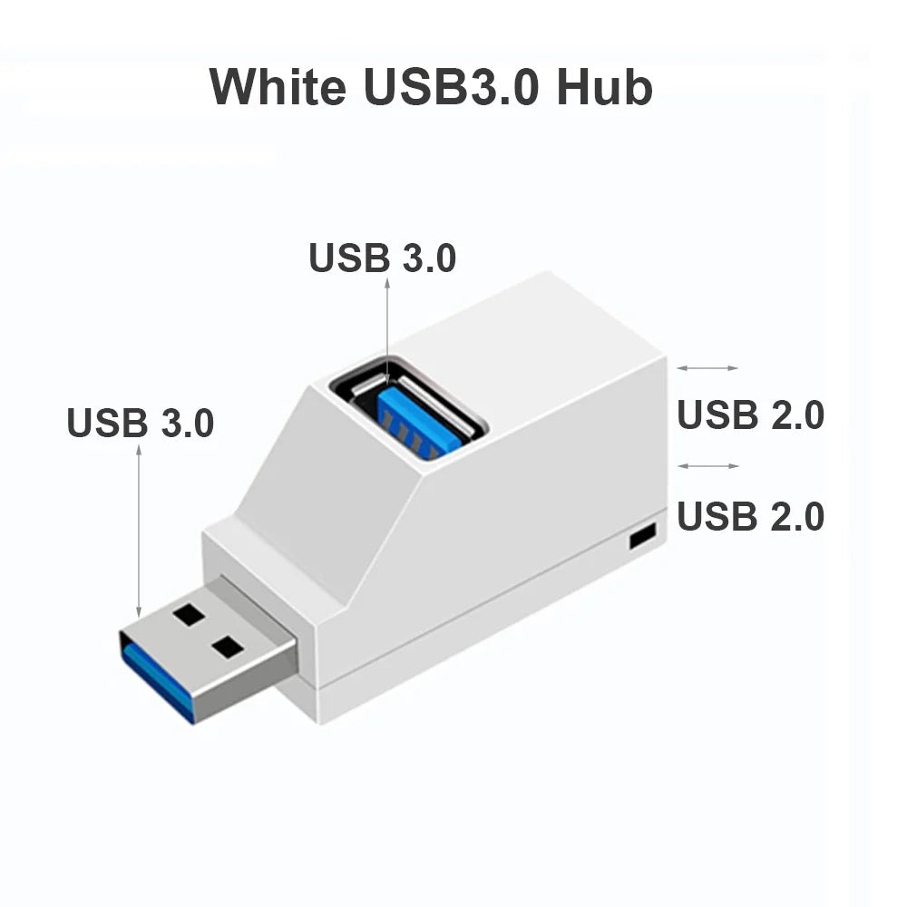 Hub USB 3.0 Répartiteur 3 Port Haute Vitess