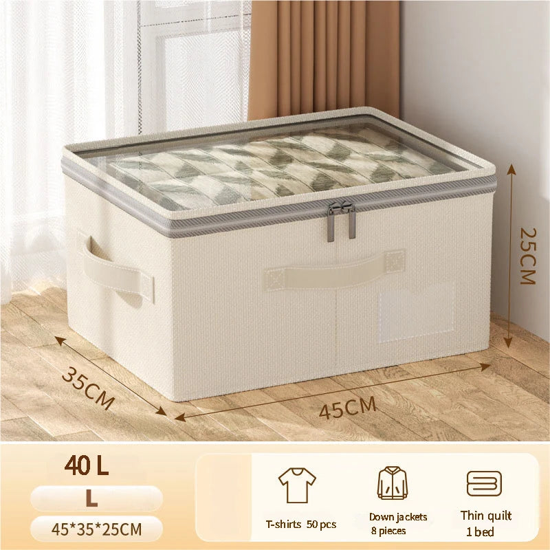 Boite de rangement pliable grande capacité