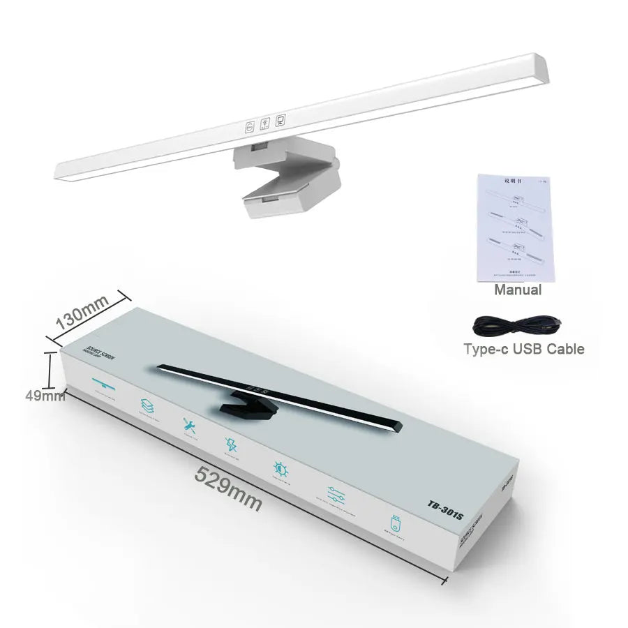 Barre lumineuse LED pour écran d'ordinateur - USB intensité réglable