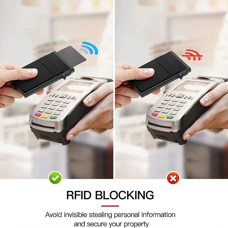 Porte-carte intelligent RFID COMPACT ET SÉCURISÉ