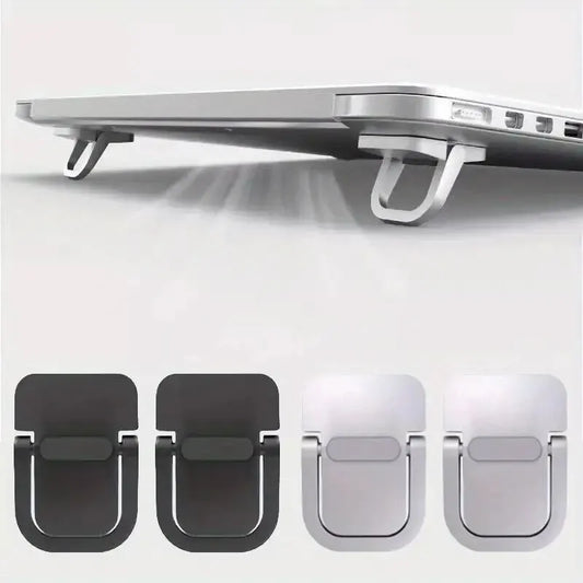 Support ergonomique pour ordinateur portable (lot de 2) réhausseur compact et portable
