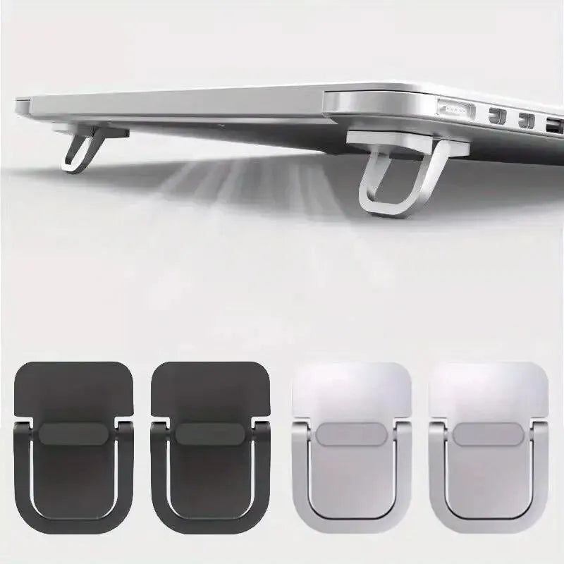 Lot de 2 supports d'ordinateur portable pliables ergonomiques  et portables