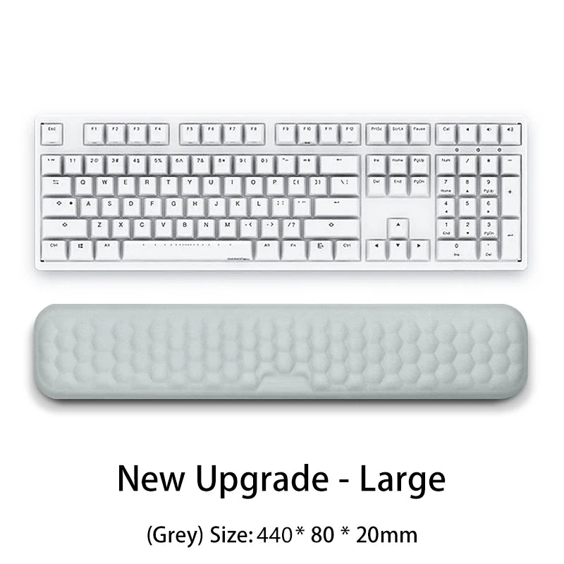 Repose poignets ergonomique en mousse à mémoire de forme clavier et souris