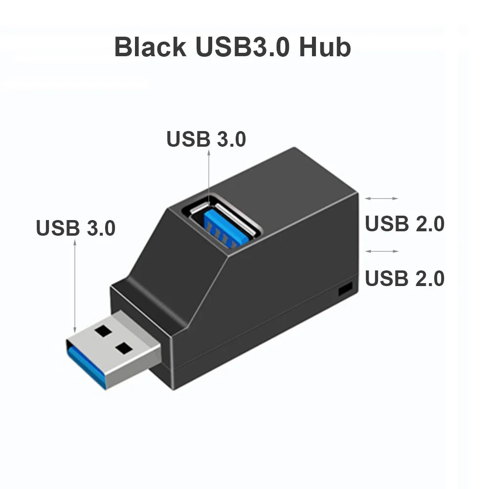 Hub USB 3.0 Répartiteur 3 Port Haute Vitess