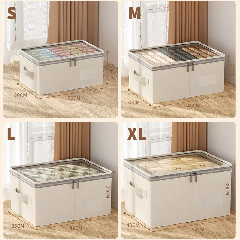 Boite de rangement pliable grande capacité