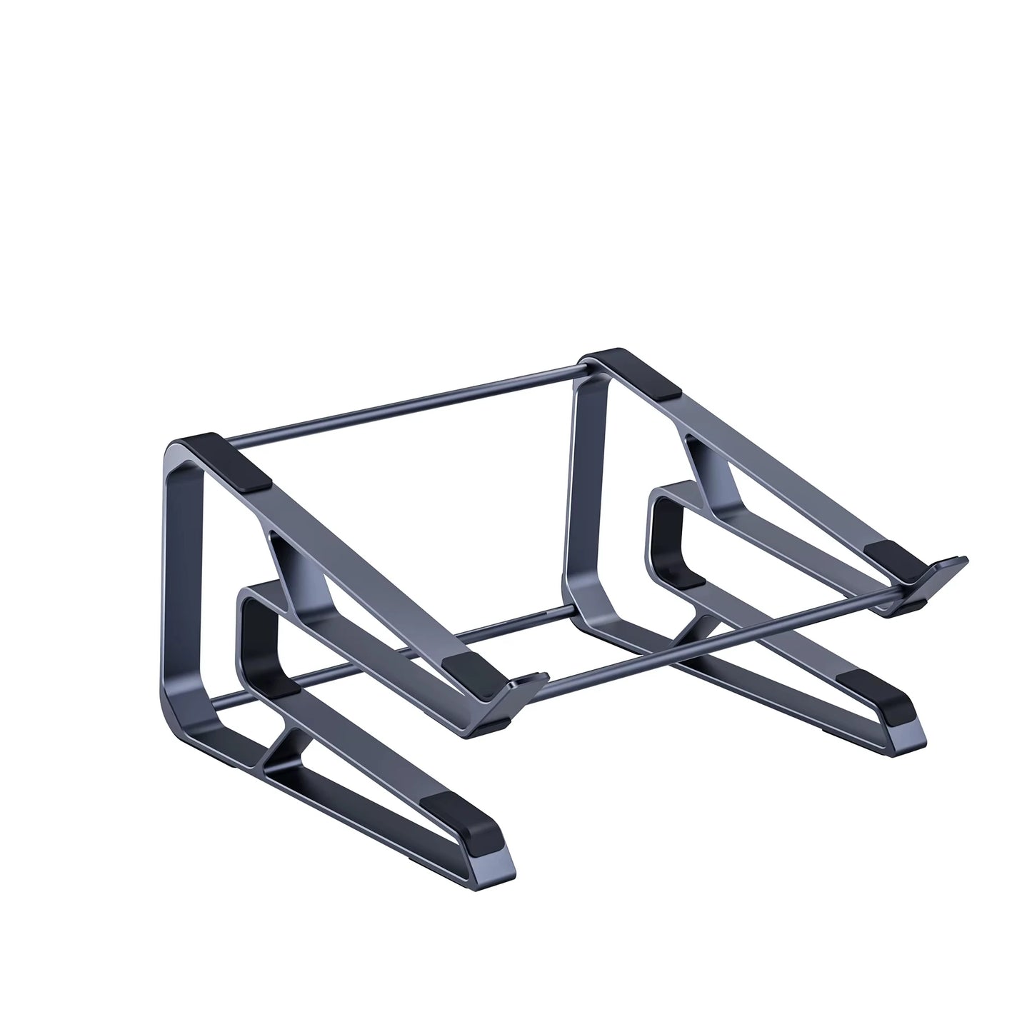 Support d'ordinateur de portable en aluminium  réglable et pliable
